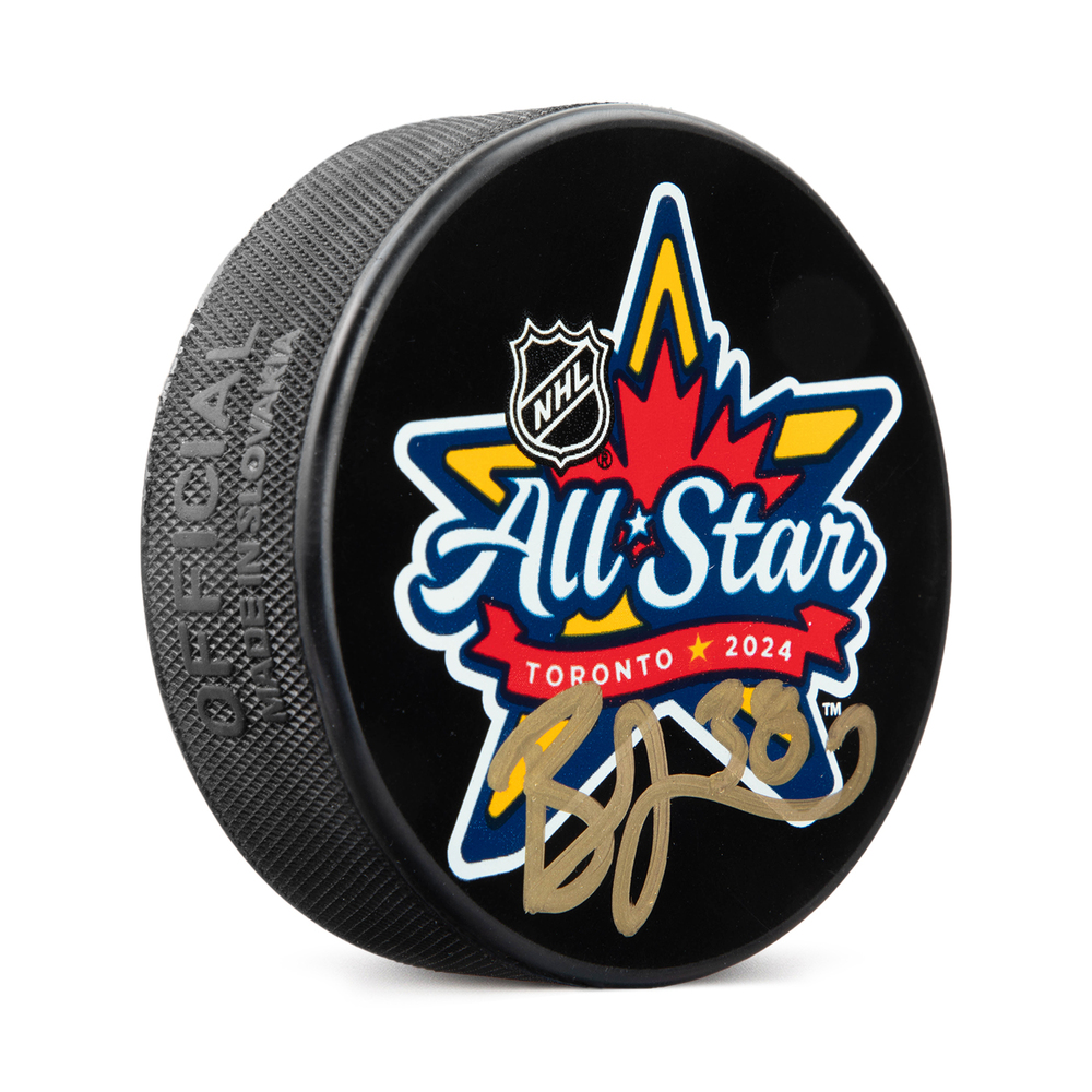 Boone Jenner Autographed 2024 NHL All-Star Game Puck