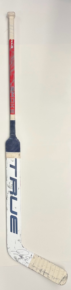 #75 Jakub Dobes Game Used Stick - Autographed - Montreal Canadiens