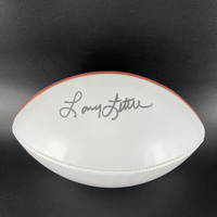 HOF - Dolphins Larry Little Signed Panel Ball