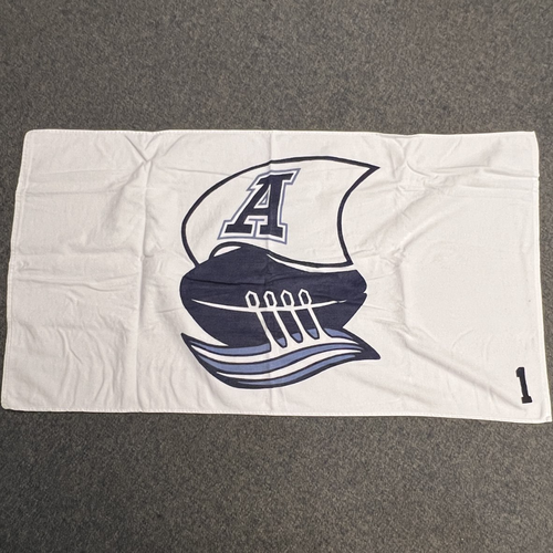 Toronto Argonauts Player Used Locker Room Towels