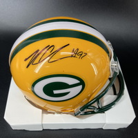 NFL - Packers Kenny Clark Signed Mini Helmet