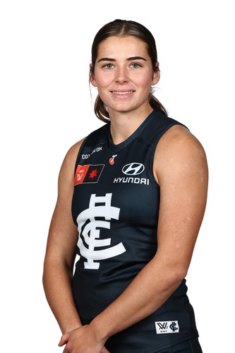 Photo of 2025 AFLW Round 10 Home Pride Guernsey - Madeleine Guerin