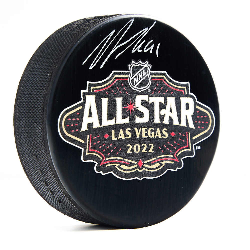 Nazem Kadri Autographed 2022 NHL All-Star Game Hockey Puck