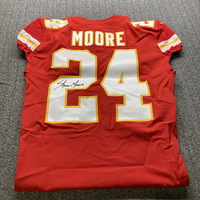 NFL - Chiefs Skyy Moore Signed Authentic Jersey Size 42