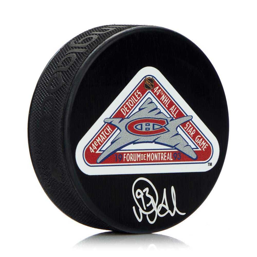 Doug Gilmour Signed 1993 NHL All-Star Game Puck