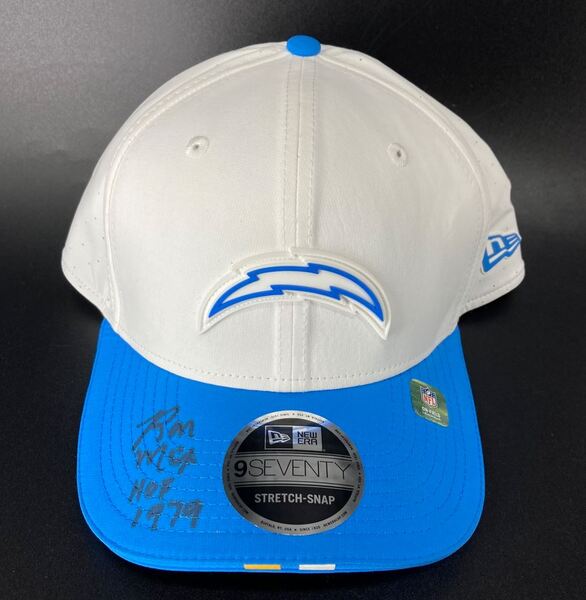HOF - Chargers Ron Mix Signed Hat