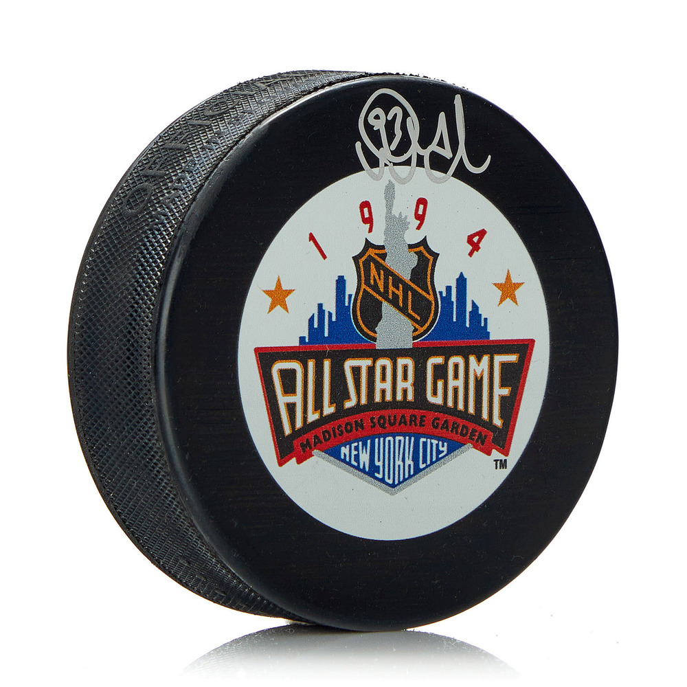 Doug Gilmour Signed 1994 NHL All-Star Game Puck
