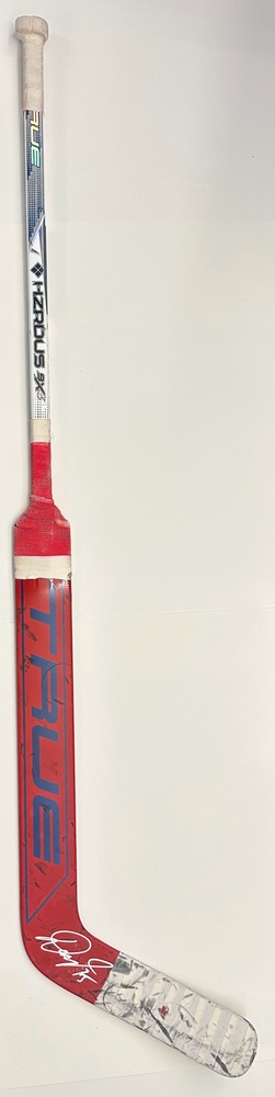 #75 Jakub Dobes Game Used Stick - Autographed - Montreal Canadiens
