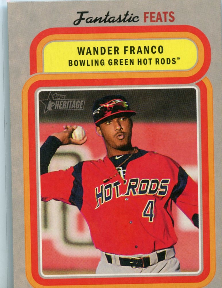 2019 Topps Heritage Minors Fantastic Feats #FF2 Wander Franco