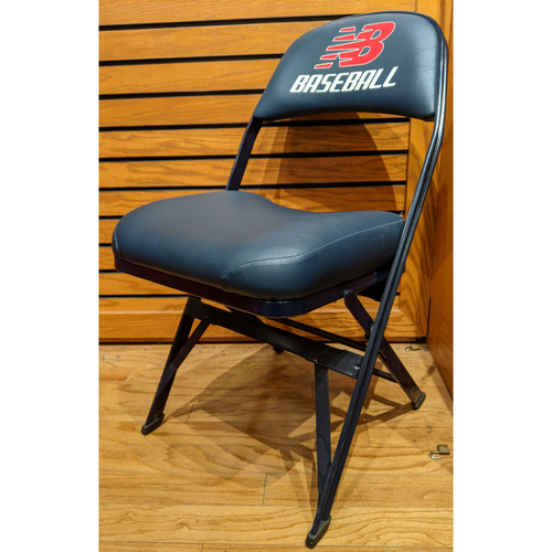 Photo of Fenway Park Game Used Yu Darvish Visitor's Clubhouse Locker Room Chair