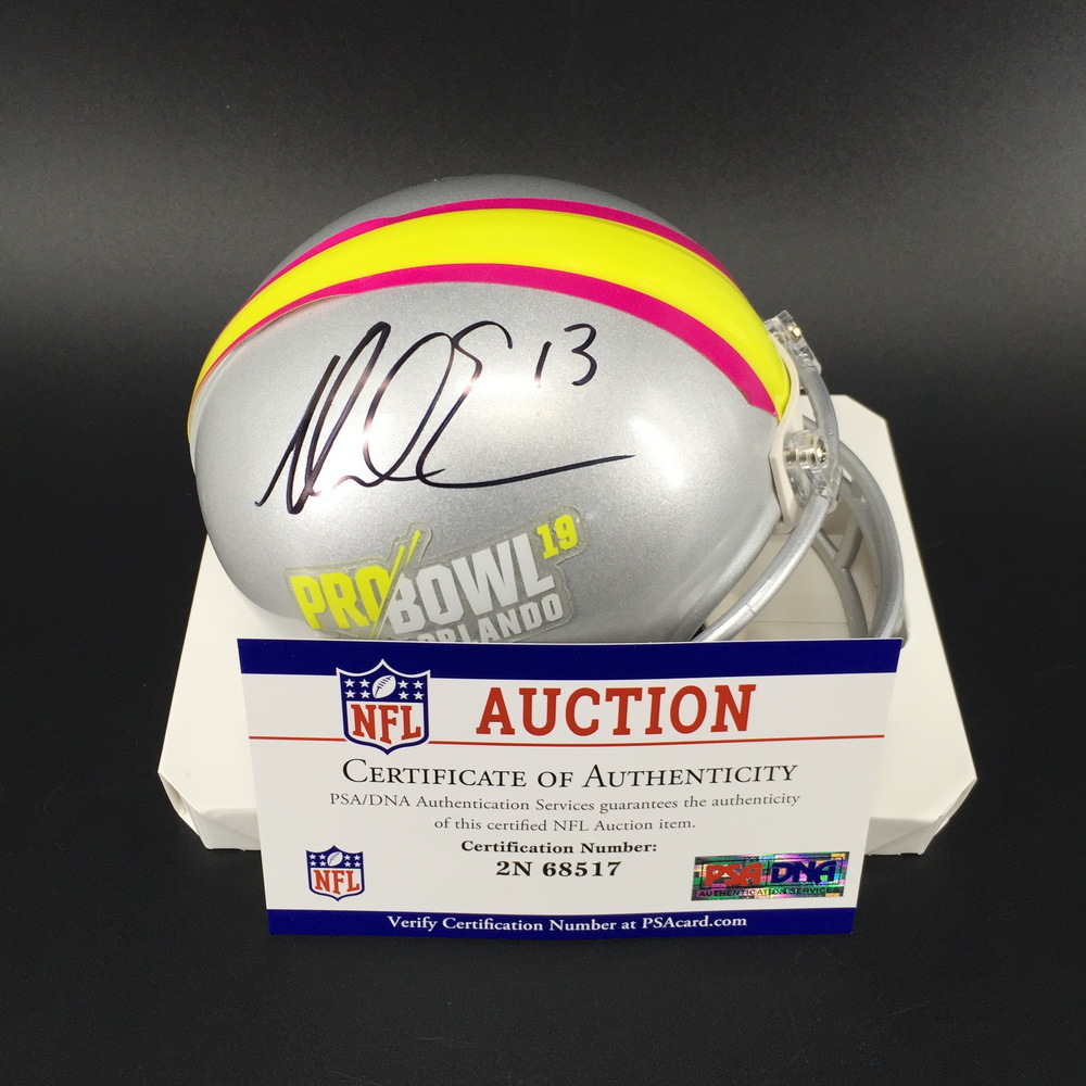 mike evans signed helmet