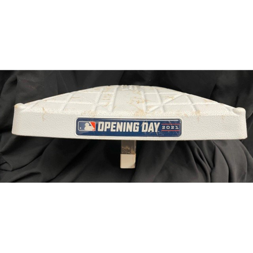 2021 Opening Day Game-Used Base -- **Used for Nolan Arenado First Hit as a Cardinal (Single)** -- First Base Used During First Inning -- Cardinals vs. Reds on 4/1/21