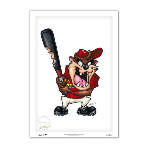 Tasmanian Devil - St. Louis Cardinals - Limited Edition Print of 100 by