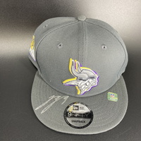 NFL - Vikings JJ McCarthy Signed 2024 NFL Draft Hat