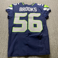 Crucial Catch - Seahawks Jordyn Brooks Game Worn Jersey (9/10/23) Size 42