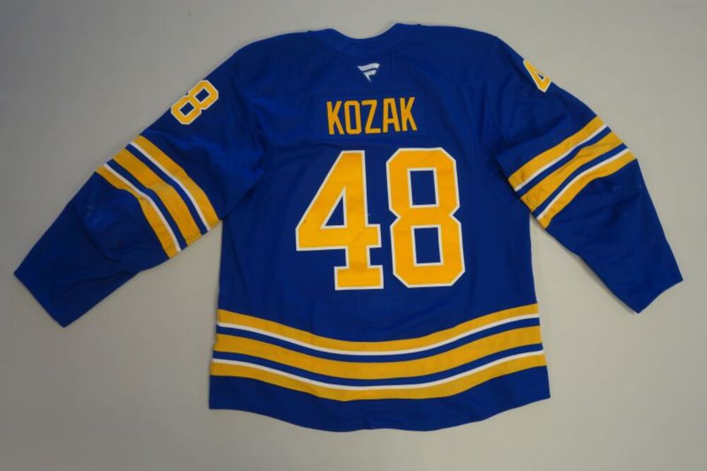Tyson Kozak 2025-26 Buffalo Sabres Set 1 Home Jersey