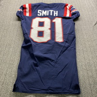 STS - Patriots Jonnu Smith Game Worn Jersey (11/14/21) Size 40