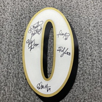 Ravens - Multi Sign Jersey Number Signed By Edwin Mulitalo, Todd Heap  a...