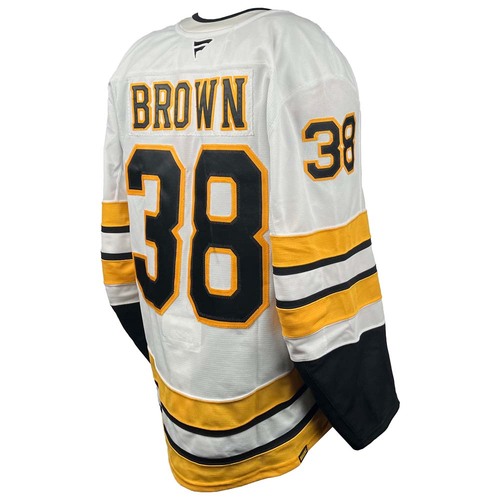 Photo of Game-Used 2025-2026 Preseason Away Hockey Jersey - Patrick Brown