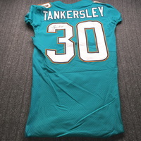 London Games - Dolphins Cordrea Tankersley Signed Game Issued Jersey (20...