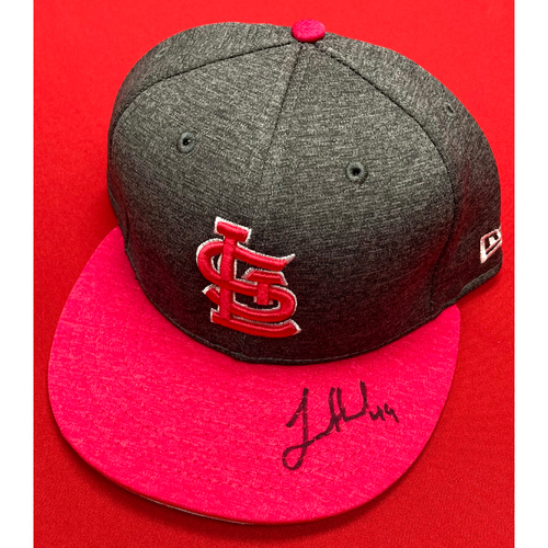 Jordan Hicks Autographed Team Issued Mother's Day Cap (Size 7 5/8)