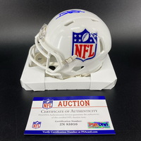 NFL - Seahawks Bubba Bolden Signed NFL Shield Mini Helmet