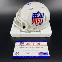 NFL - Seahawks Levi Jones Signed NFL Shield Mini Helmet