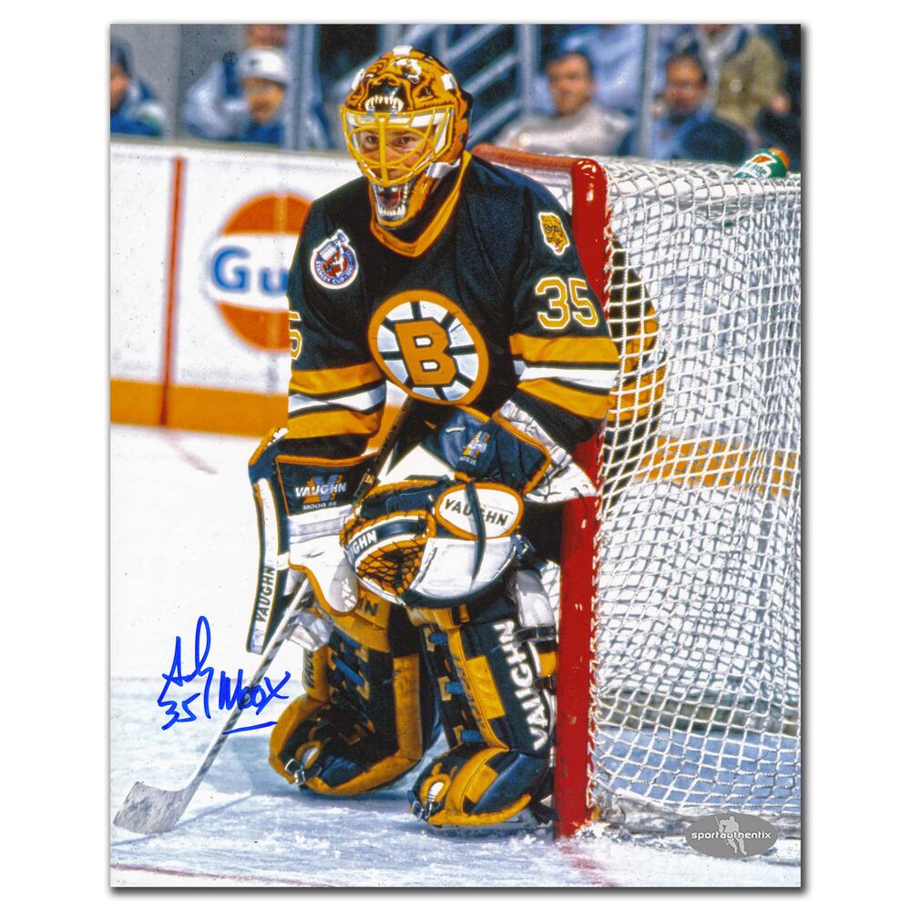 Andy Moog Boston Bruins Autographed 8x10