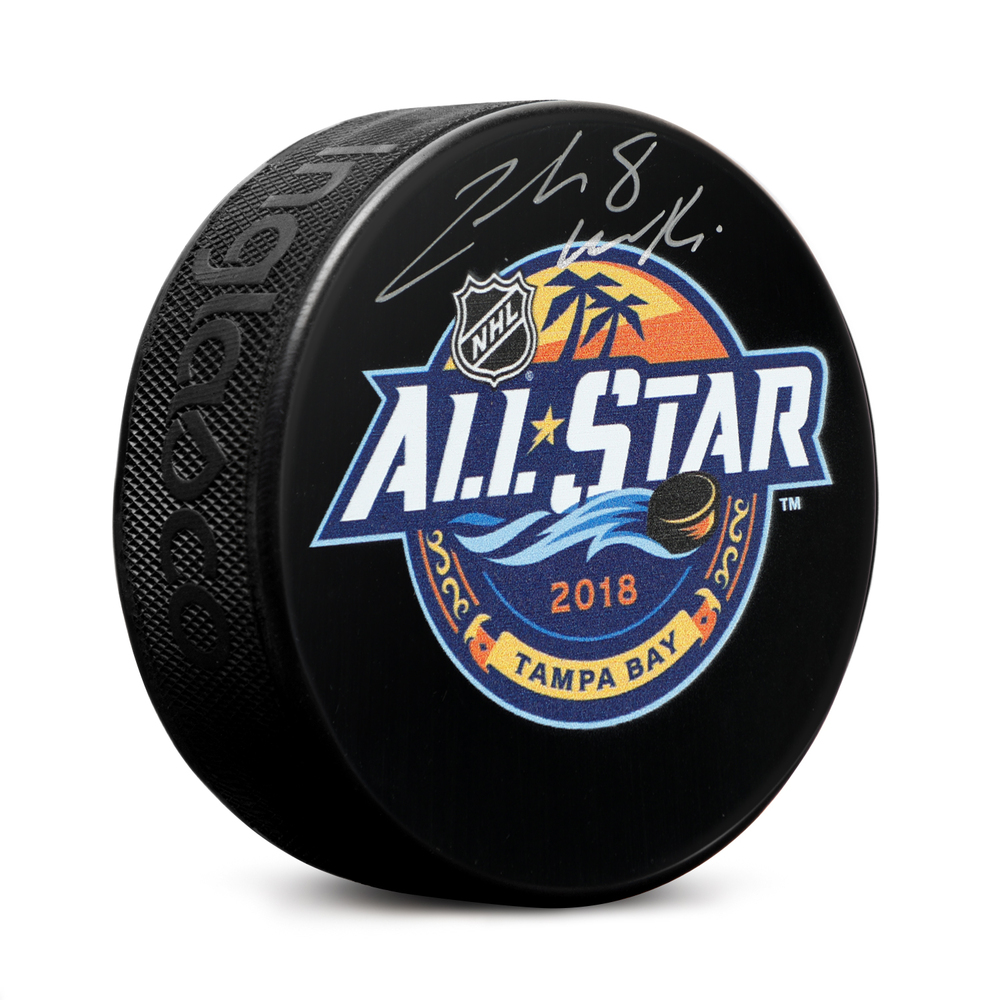 Zach Werenski Autographed 2018 NHL All-Star Game Hockey Puck