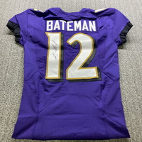 NFL - Ravens Rashod Bateman Signed Authentic Jersey Size 40