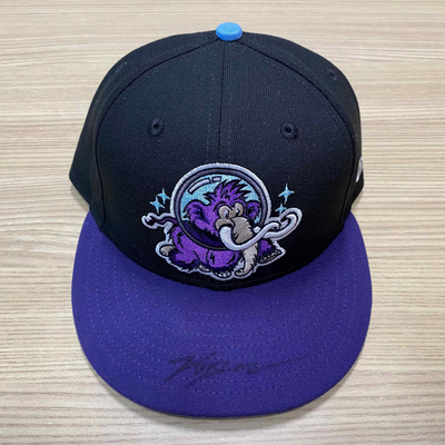 #2 - Kevin McGonigle Game-Used Moon Mammoths Hat