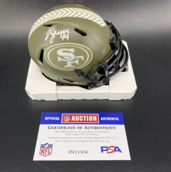 NFL - 49ers Kyle Juszczyk Signed STS Mini Helmet