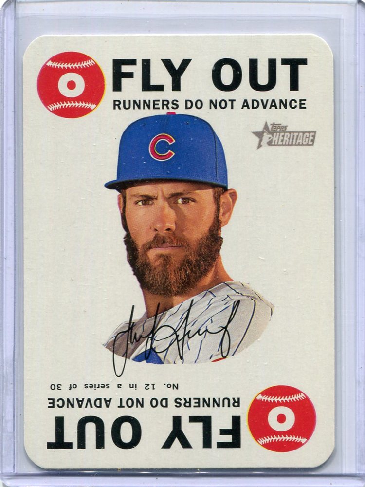2017 Topps Heritage Topps Game #12 Jake Arrieta