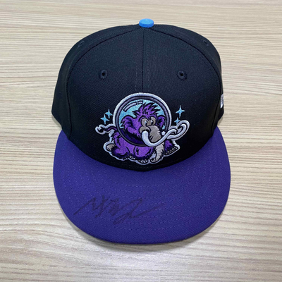 #15 - Max Anderson Game-Used Moon Mammoths Hat