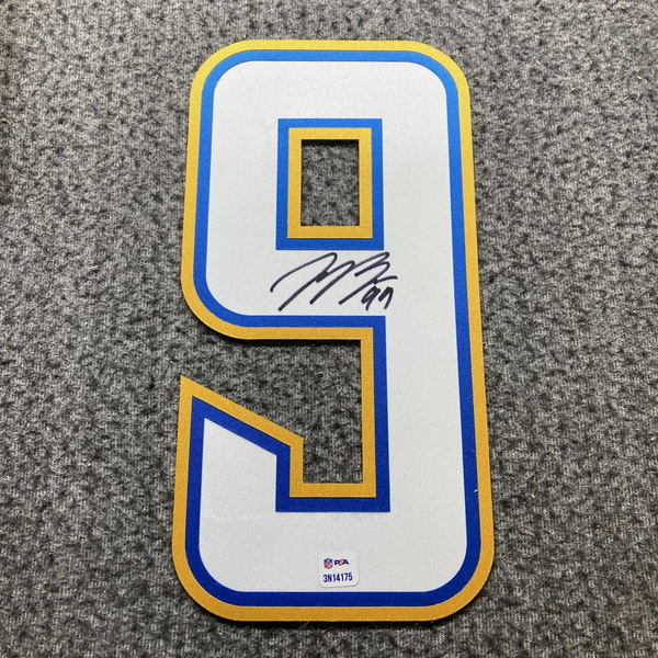 NFL - Chargers Joey Bosa Signed Jersey Number