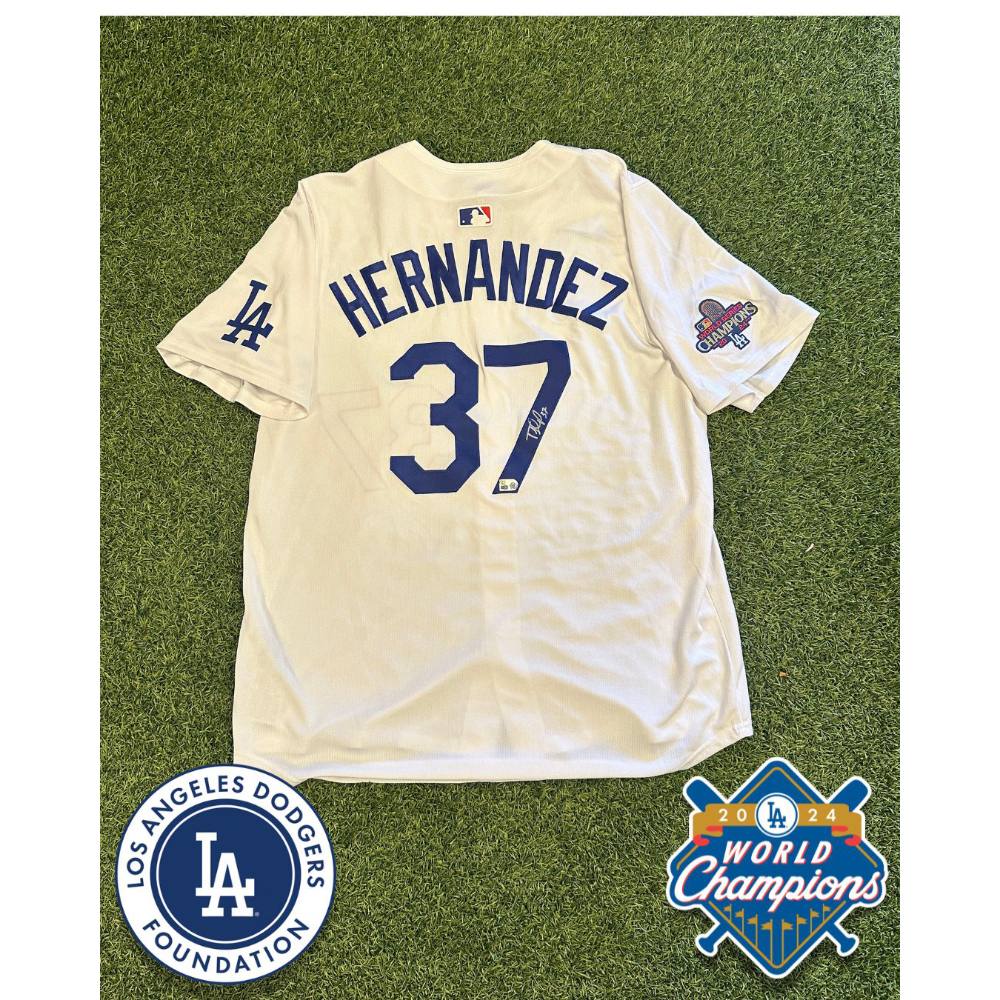 2025 Teoscar Hernández Autographed and Authenticated Jersey