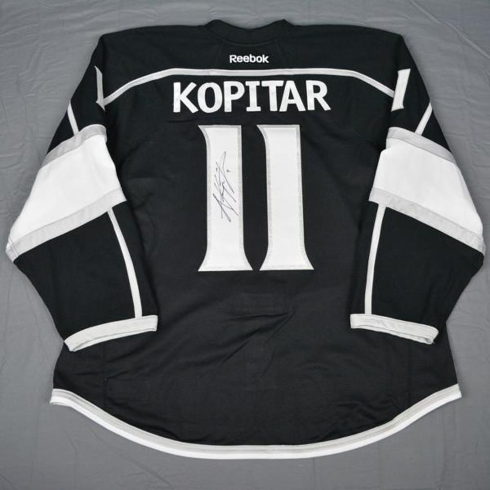 Anze Kopitar - Los Angeles Kings - NHL Player Media Tour - Worn and Autographed Jersey