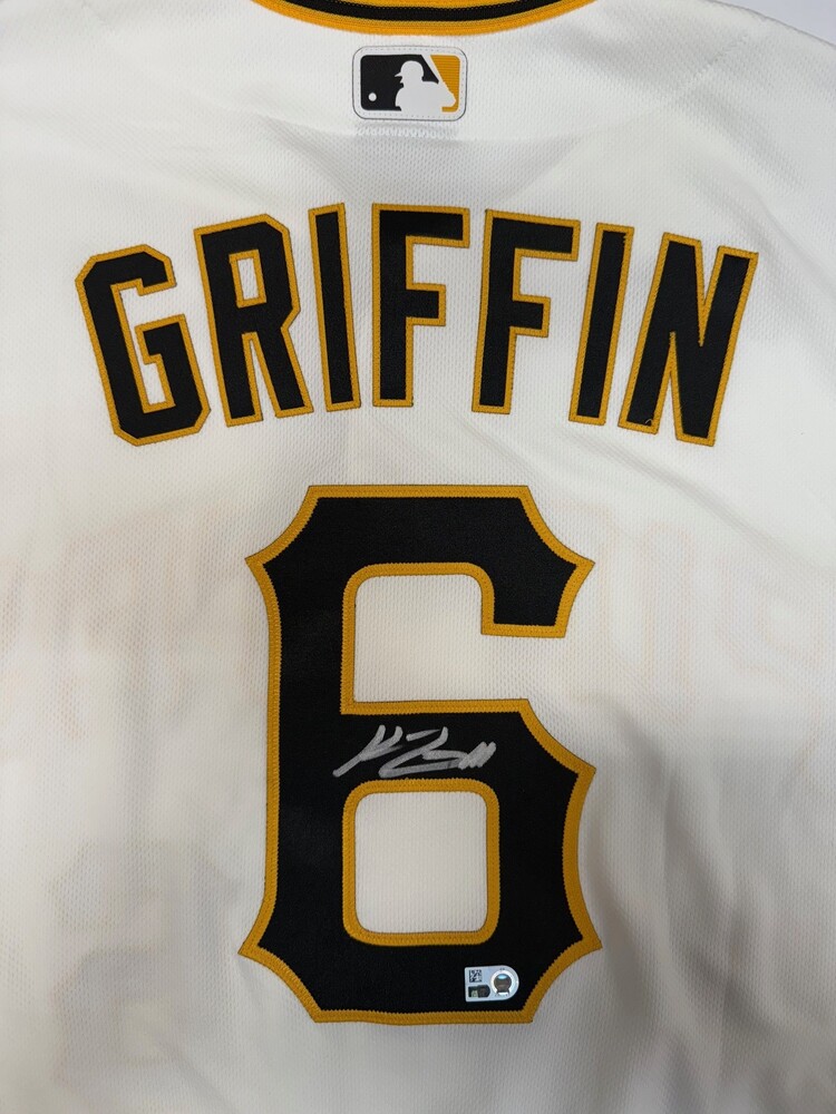Konnor Griffin Autographed Pirates Authentic Jersey | MLB Auctions