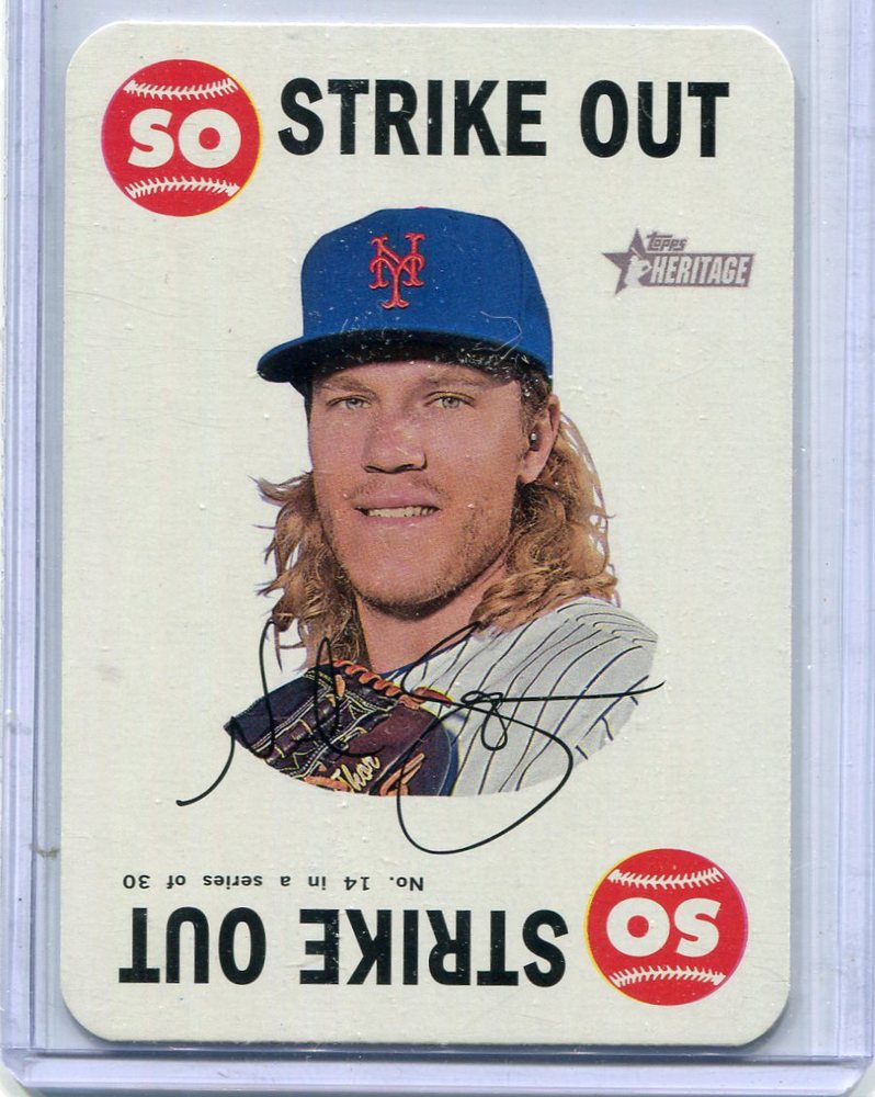 2017 Topps Heritage Topps Game #14 Noah Syndergaard