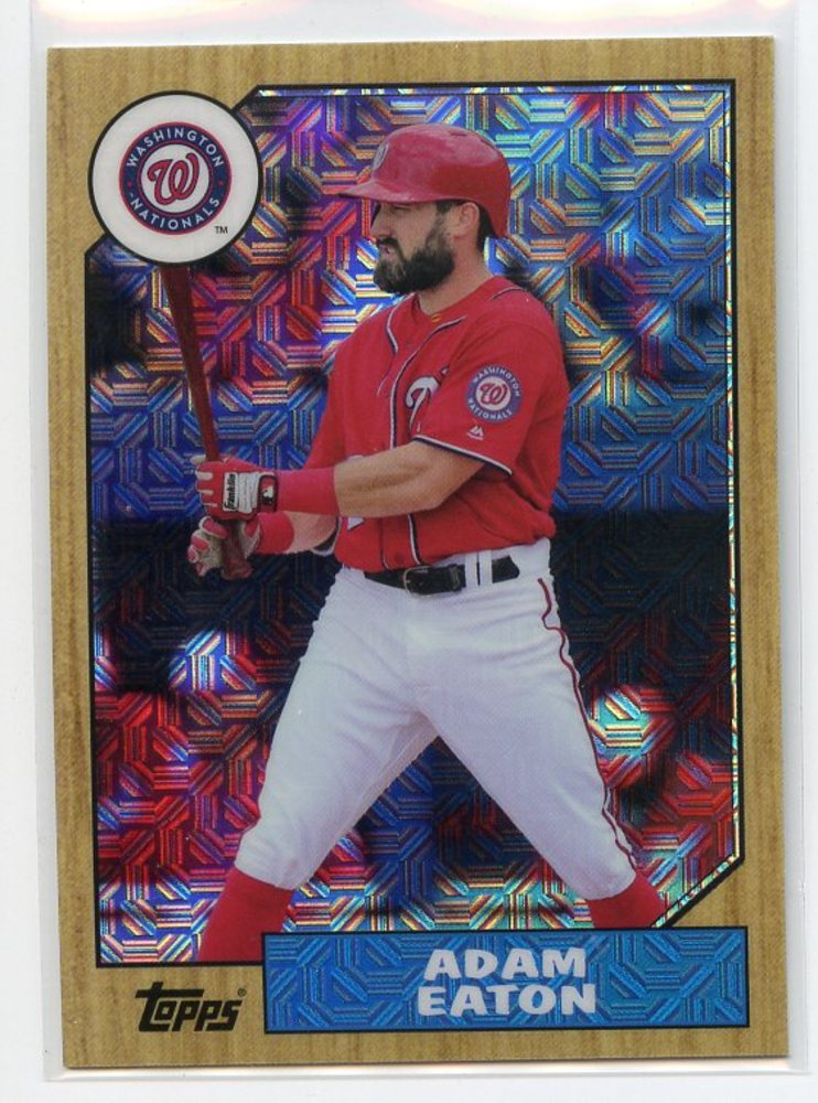 2017 Topps '87 Topps Silver Pack Chrome #87AE Adam Eaton S2