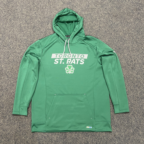 TEAM ISSUED Fanatics NHL Toronto Maple Leafs St. Pats Locker Room Hoodie