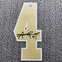 NFL - Saints Alvin Kamara Signed Jersey Number
