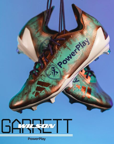 MCMC - Jets Garrett Wilson Custom Cleats 2025 Season Size 13 - Proceeds ...