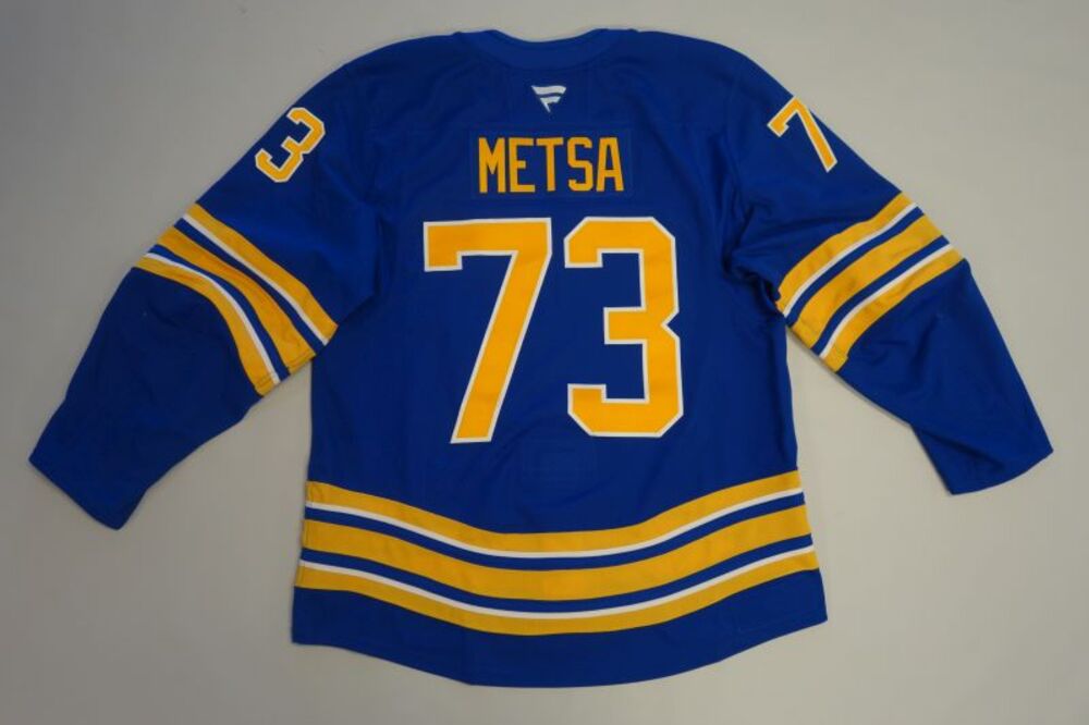 Zach Metsa 2025-26 Buffalo Sabres Set 1 Home Jersey