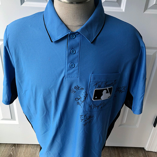 UMPS CARE AUCTION: 2018 World Series Crew Signed Jersey