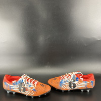 MCMC - Patriots Joey Slye Signed Custom Cleats 2024 Season Size 9.5 Bene...