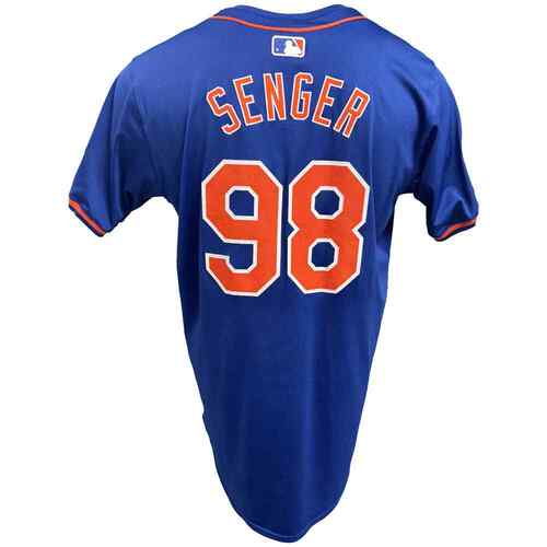 Mets Scherzer ユニフォーム 48 Max Scherzer #21 - Team Issued Blue Home Jersey - 2022