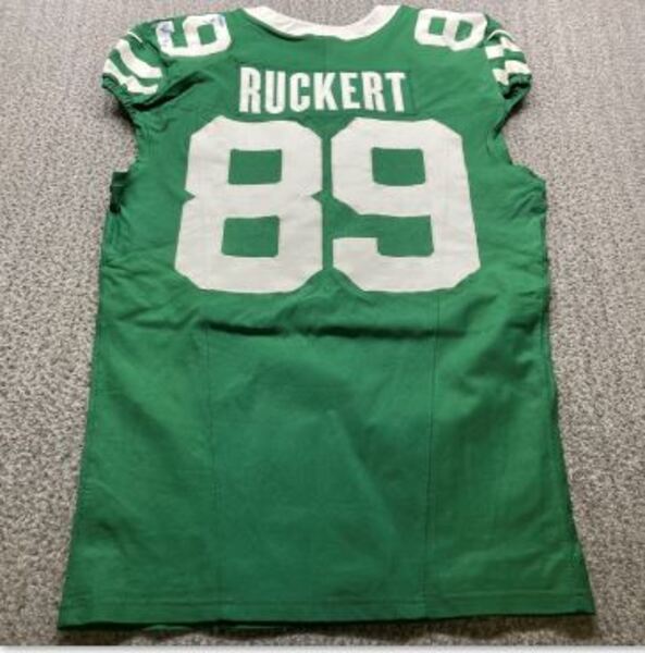 London Games - Jets Jeremy Ruckert Game Worn Jersey (10/12/2025) Size 42...