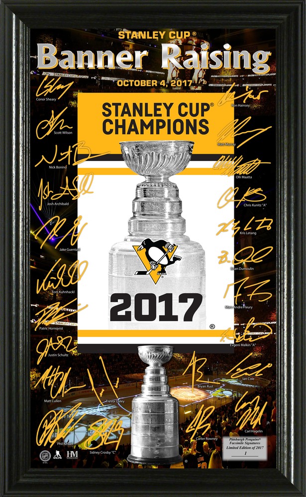 Serial #1! Pittsburgh Penguins 2017 Stanley Cup Champions