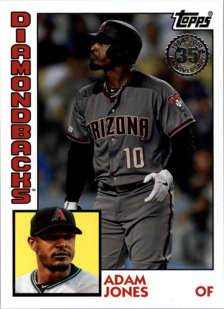 2019 Topps Update '84 Topps #8434 Adam Jones